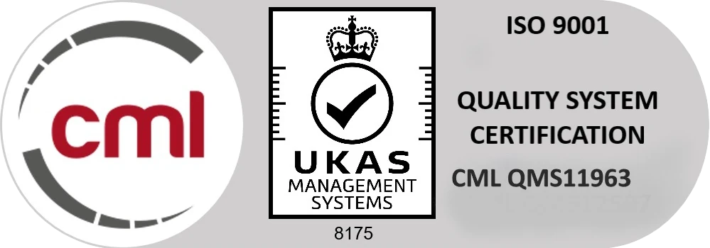 CML ISO 9001 quality management certification